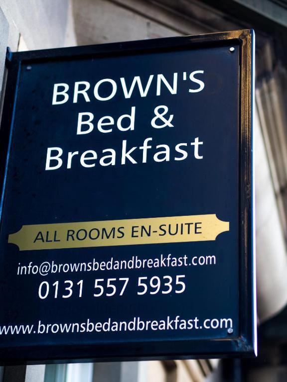 Browns Bed And Breakfast Edinburgh Bagian luar foto